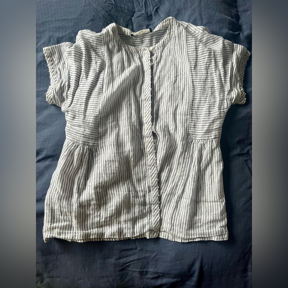 MaxMara Weekend Linen/Cotton top